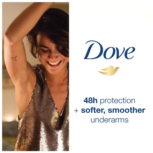 Dove Original 0% Aluminium Salts Roll-On Deodorant 48h 6 x 50ml
